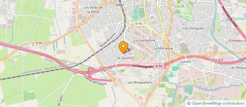 localisation de l'entreprise ARTS ET PRESTIGE DE FRANCE  SALON-DE-PROVENCE