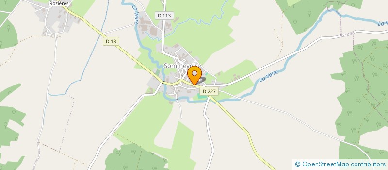 localisation de l'entreprise ARTS ET RENCONTRES à SOMMEVOIRE