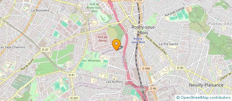 localisation de l'entreprise ARTS ET SAVOIR à MONTREUIL