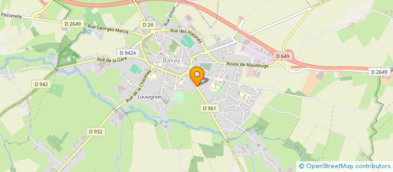 localisation de l'entreprise ARTS ET SCENE à BAVAY