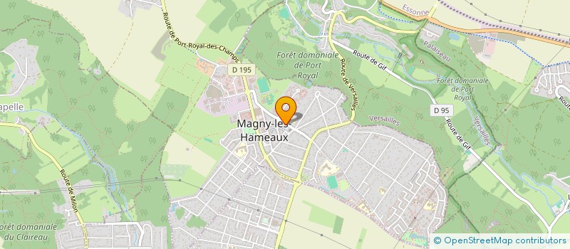 localisation de l'entreprise ARTS ET SCIENCES  MAGNY-LES-HAMEAUX