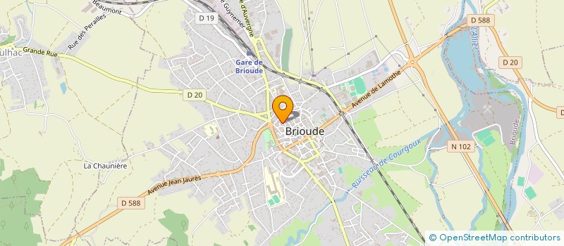 localisation de l'entreprise ARTS ET SPORTS EN BRIVADOIS à BRIOUDE