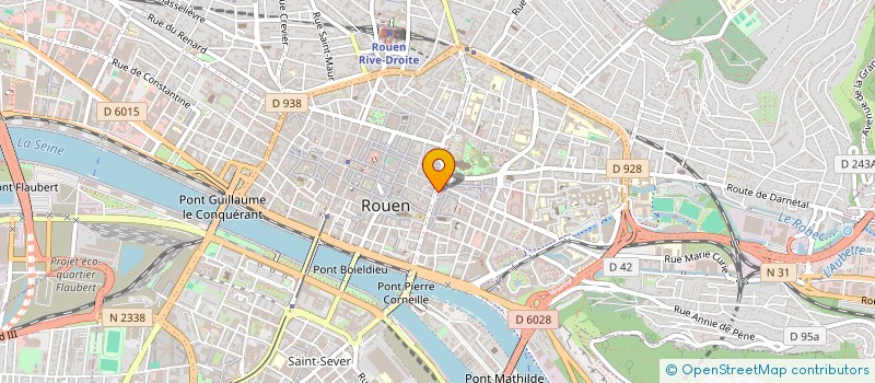 localisation de l'entreprise ARTS ET TAPIS D'ORIENT à ROUEN