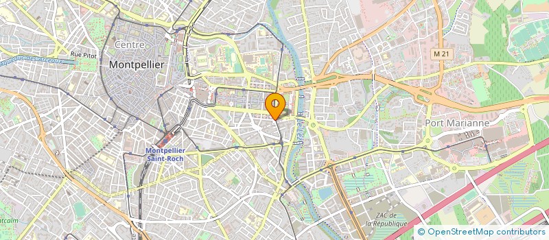 localisation de l'entreprise ARTS ET TECHNIQUES DE LA MONTRE à MONTPELLIER