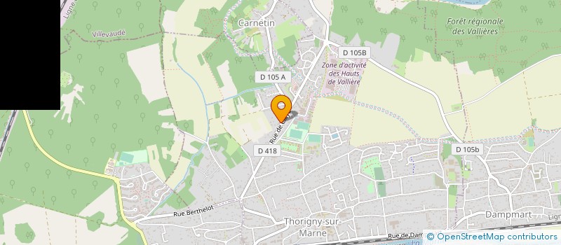 localisation de l'entreprise ARTS ET TECHNIQUES DES PIERRES à THORIGNY SUR MARNE