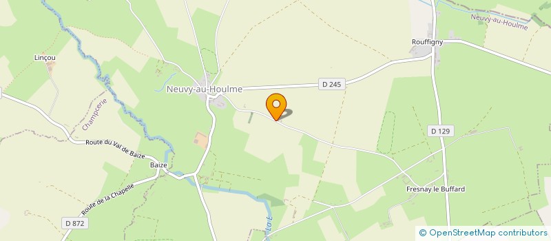 localisation de l'entreprise ARTS ET TECHNIQUES DU BATIMENT  NEUVY-AU-HOULME