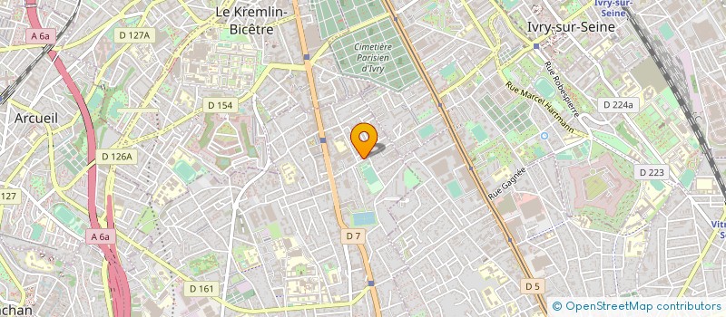 localisation de l'entreprise ARTS ET TRADITION  VILLEJUIF