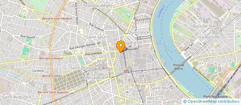 localisation de l'entreprise ARTS ET TRADITIONS DE GIRONDE  BORDEAUX