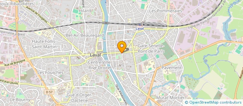 localisation de l'entreprise ARTS ET TRADITIONS DE MAYENNE à LAVAL