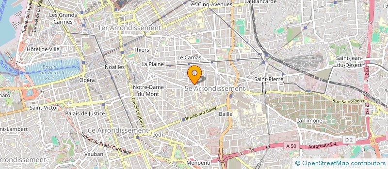 localisation de l'entreprise ARTS ET TRADITIONS LINIERE à MARSEILLE