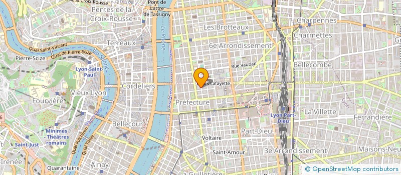 localisation de l'entreprise ARTS ET TRANSACTIONS INTERNATIONALES  LYON