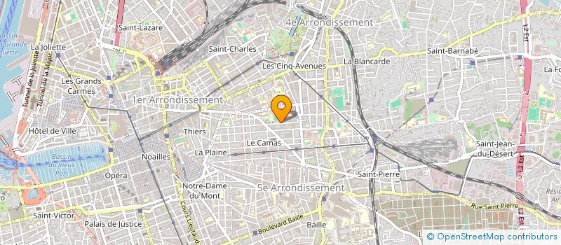 localisation de l'entreprise ARTS EVOLUTION à MARSEILLE