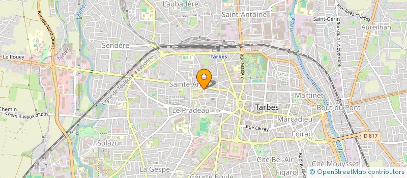 localisation de l'entreprise ARTS FUNAIRAIRES DE BIGORRE  TARBES