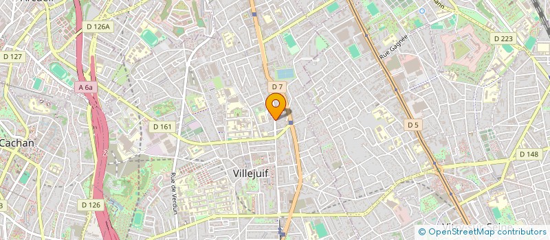 localisation de l'entreprise ARTS GRAPHIQUES DE VILLEJUIF à VILLEJUIF