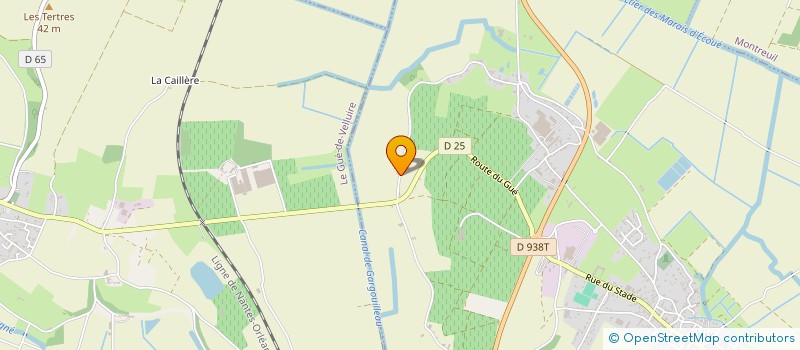 localisation de l'entreprise ARTS GRAPHIQUES DES MARAIS  VIX