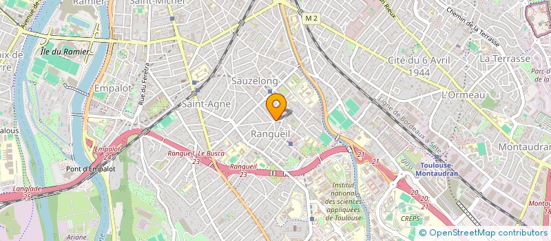 localisation de l'entreprise ARTS JOIE ET CULTURE A TOULOUSE à TOULOUSE