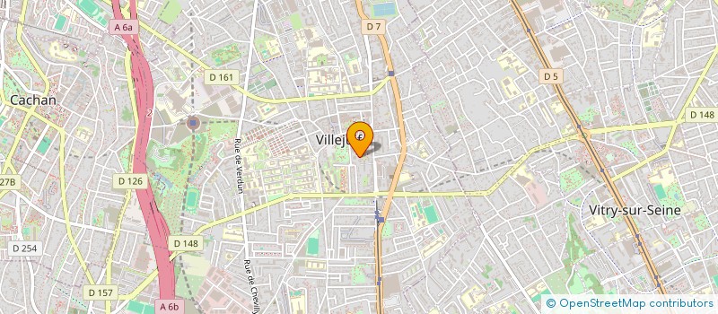 localisation de l'entreprise ARTS MADA à VILLEJUIF