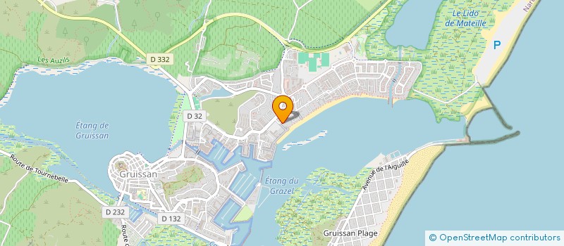 localisation de l'entreprise ARTS MARTIAUX CHINOIS INTERNES EXTERNES  GRUISSAN