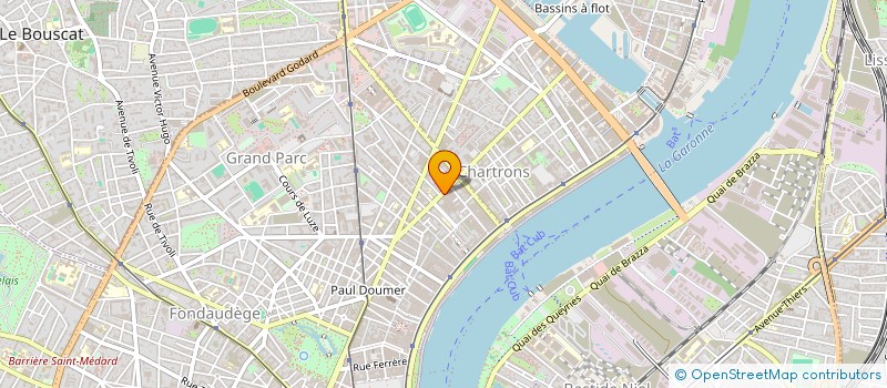 localisation de l'entreprise ARTS MARTIAUX ET CULTURES TRADITIONNNELL à BORDEAUX