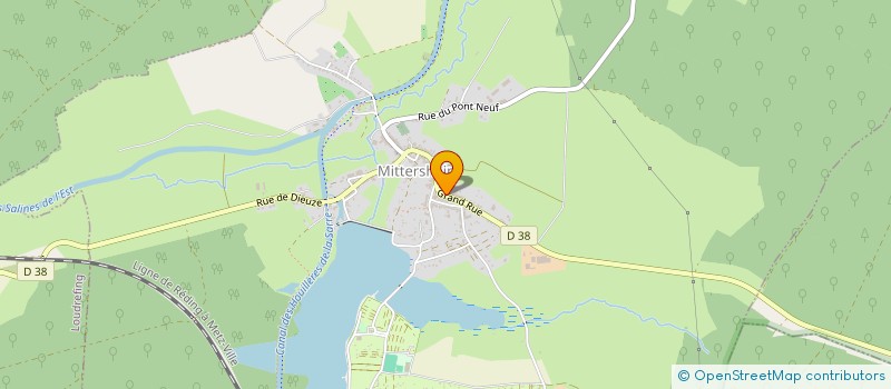 localisation de l'entreprise ARTS MARTIAUX ET ENERGETIQUES DE MITTERSHEIM  MITTERSHEIM