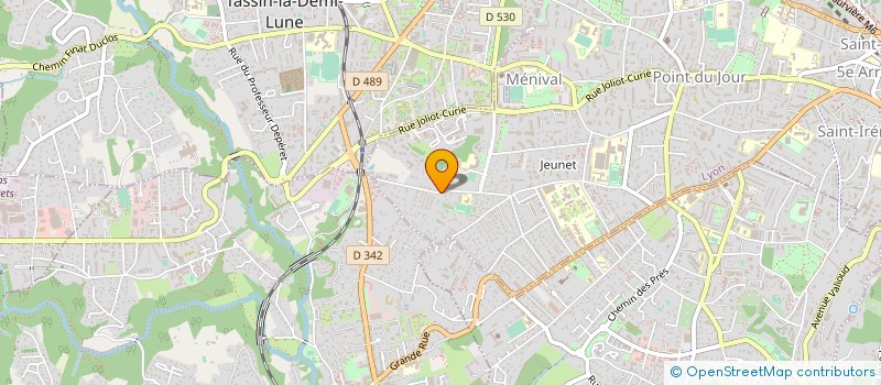 localisation de l'entreprise ARTS MARTIAUX SANS FRONTIERE à LYON