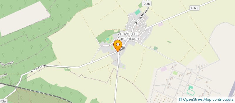 localisation de l'entreprise ARTS MARTIAUX & SELF-DEFENSE  COUVRON-ET-AUMENCOURT