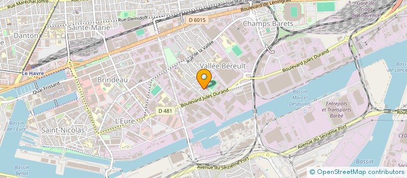 localisation de l'entreprise ARTS MARTIAUX TREFILERIES LE HAVRE  LE HAVRE