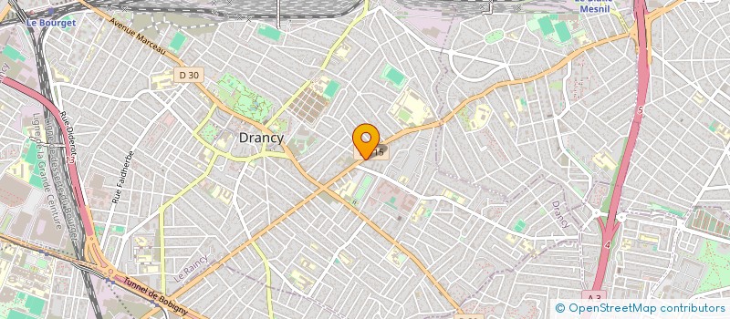 localisation de l'entreprise ARTS MENAGERS  DRANCY