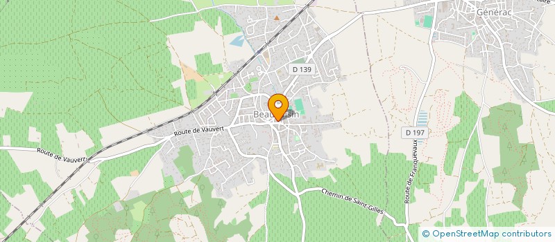 localisation de l'entreprise ARTS'MONIE DES COULEURS  BEAUVOISIN