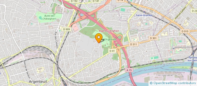 localisation de l'entreprise ARTS & MUSIC  ARGENTEUIL