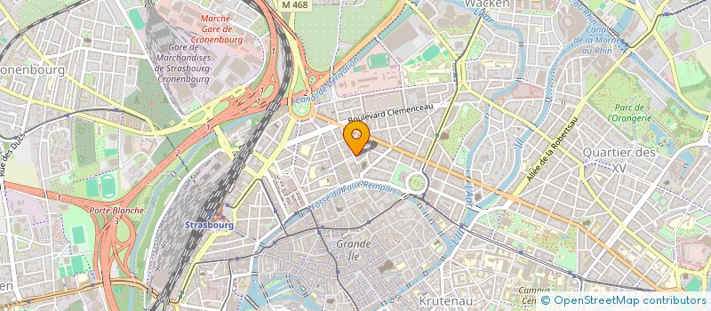 localisation de l'entreprise ARTS NAIFS POPULAIRES ET SACRES  STRASBOURG