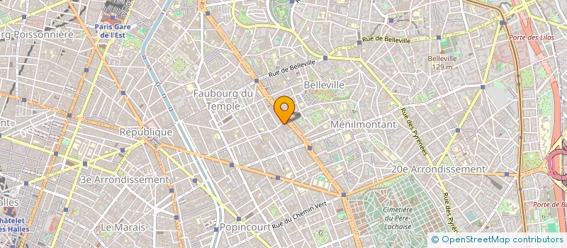 localisation de l'entreprise ARTS OBSESSIONNELS COMPULSIFS (AOC)  PARIS