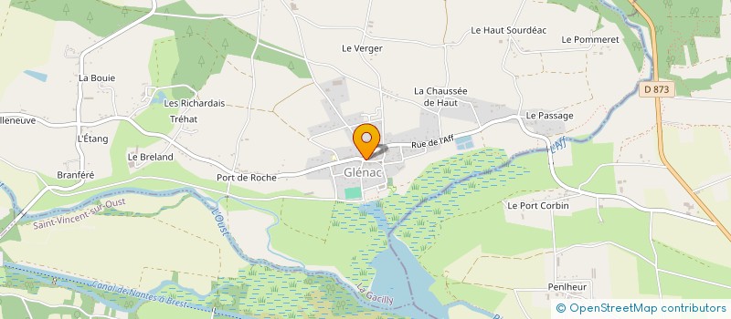localisation de l'entreprise ARTS ONDES DIRES à LA GACILLY