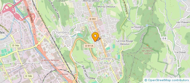 localisation de l'entreprise ARTS PARQUET  LA RAVOIRE