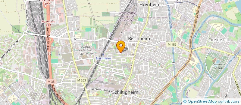 localisation de l'entreprise ARTS PLASTIQUES DE STRASBOURG à STRASBOURG