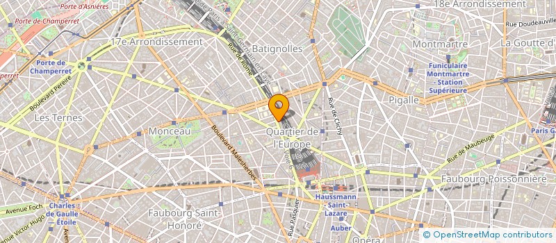 localisation de l'entreprise ARTS PLASTIQUES GINETTE MARTENOT  PARIS