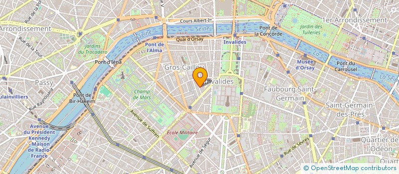 localisation de l'entreprise ARTS PLASTIQUES GRENELLE  PARIS