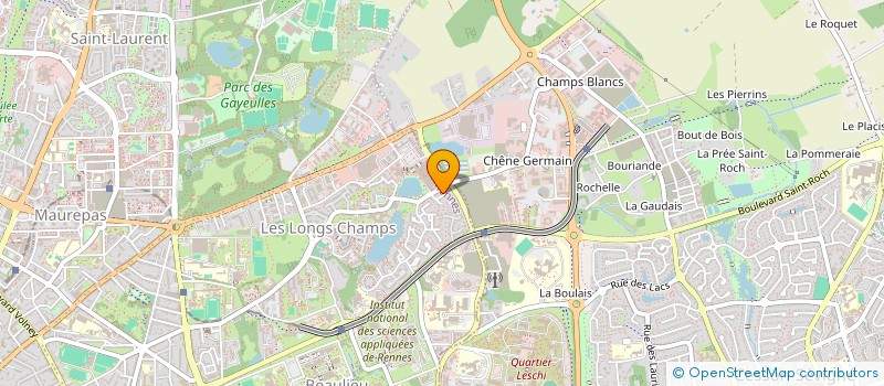 localisation de l'entreprise ARTS PLEIN POTS à RENNES