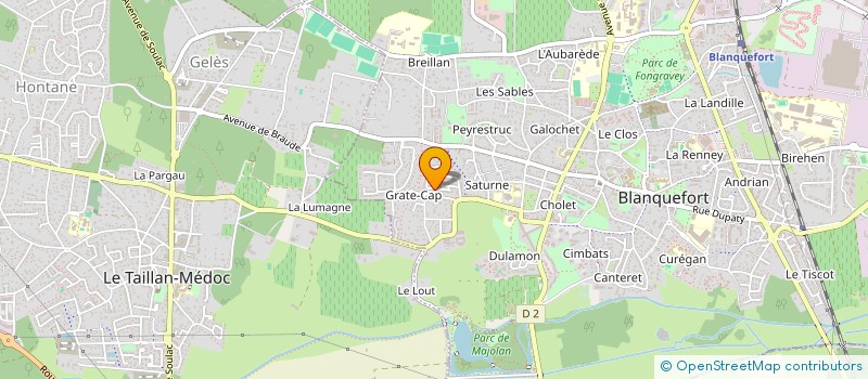 localisation de l'entreprise ARTS PLURIELS CONSEILS à BLANQUEFORT