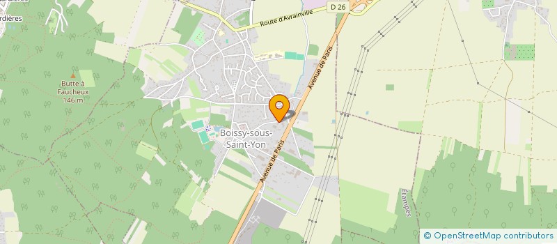 localisation de l'entreprise ARTS PRO  BOISSY-SOUS-SAINT-YON