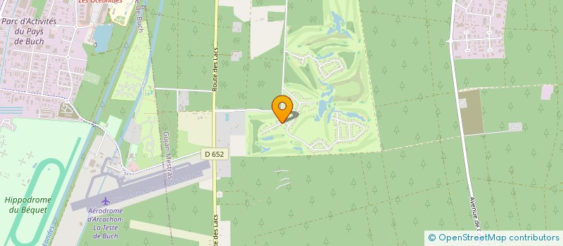 localisation de l'entreprise ARTS PUB  GUJAN MESTRAS