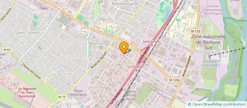 localisation de l'entreprise ARTS & SOLS - ARTS & CONSTRUCTIONS à TOULOUSE