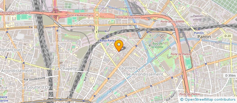 localisation de l'entreprise ARTS SPONTANES à VILLEJUIF