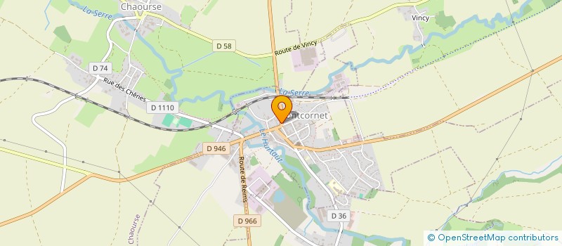 localisation de l'entreprise ARTS TENDANCES COIFFURES ET BOUTIQUE  MONTCORNET