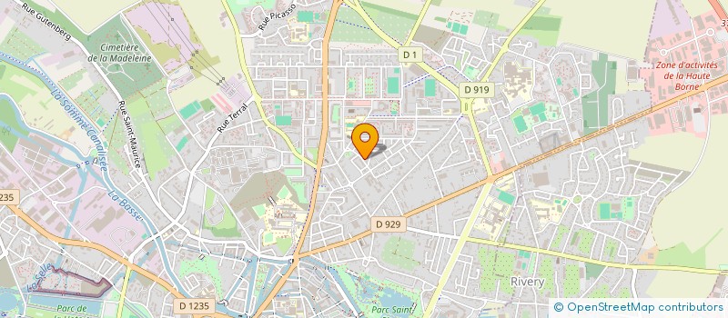 localisation de l'entreprise ARTS-TISTES EN HERBE à AMIENS