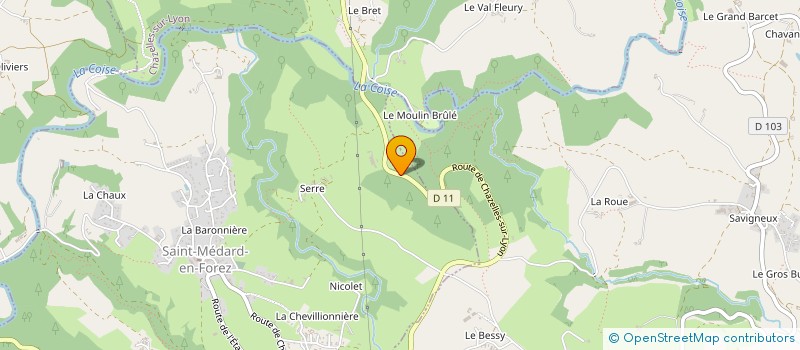 localisation de l'entreprise ARTS TRACKERS  SAINT-MEDARD-EN-FOREZ