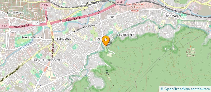 localisation de l'entreprise ARTS TRAITEUR à MARSEILLE