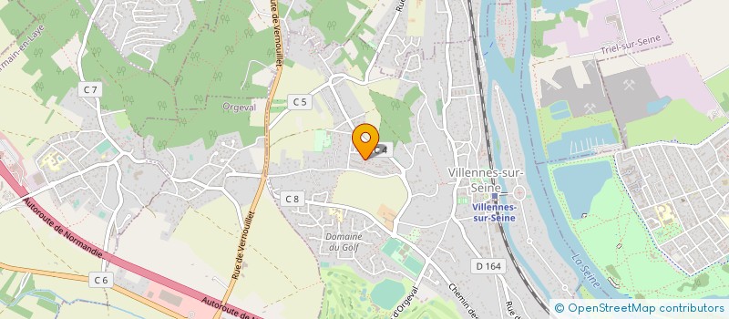 localisation de l'entreprise ARTS TRANSPORTS à VILLENNES-SUR-SEINE