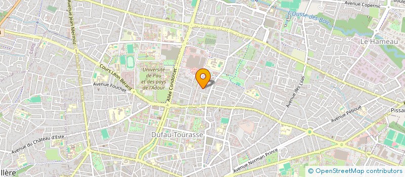 localisation de l'entreprise ARTS VALEURS EGO CULTURES à PAU