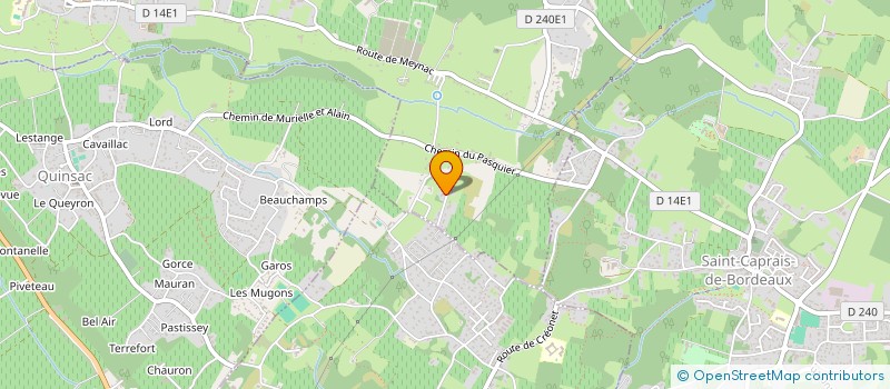 localisation de l'entreprise ARTS VALLEY  CAMBLANES-ET-MEYNAC